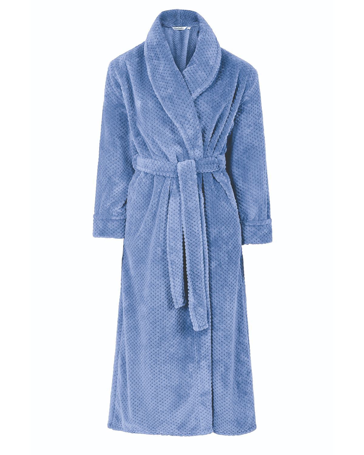 Slenderella Dora Blue Dressing Gown - Image 2 - Country Collection