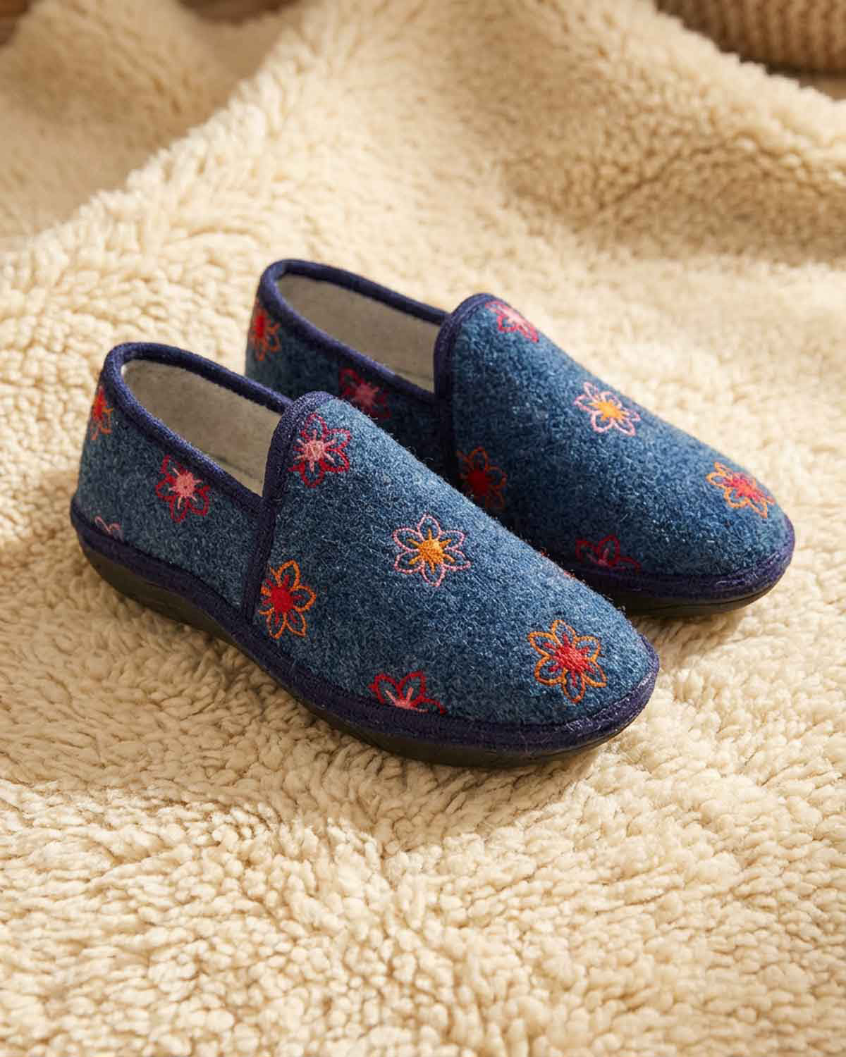 Camden Slipper - Blue