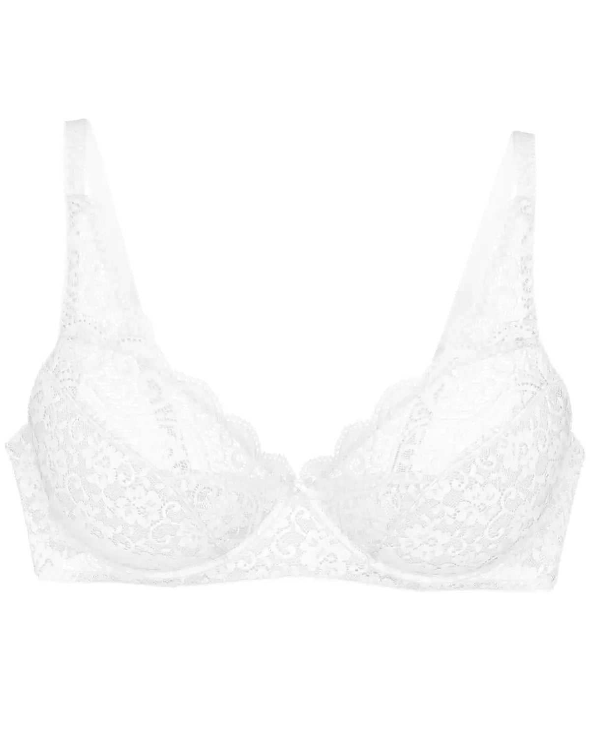 Triumph Amourette Non-Wired Support Bra – White