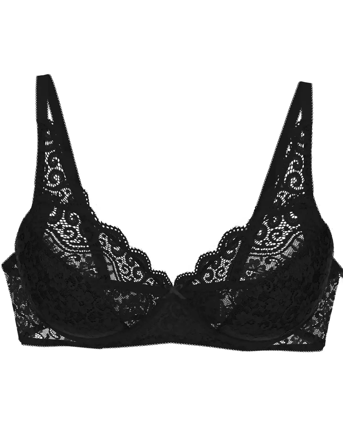 Triumph Amourette Non-Wired Support Bra – Black