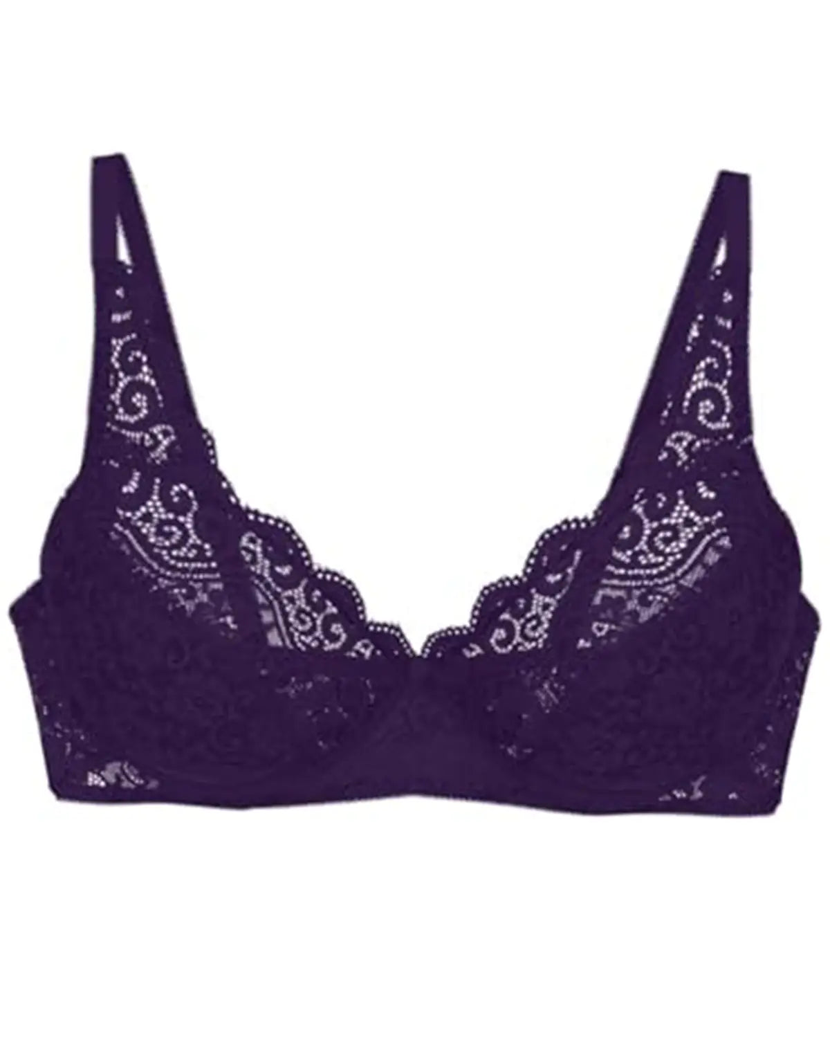 Triumph Amourette Non-Wired Support Bra – Purple