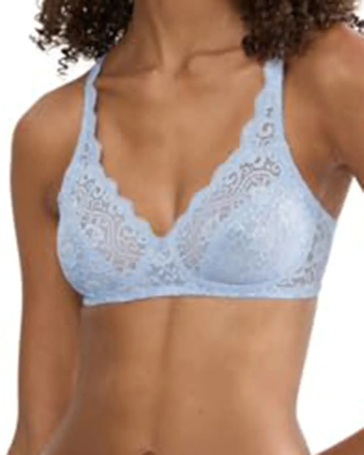 Triumph Amourette Non-Wired Support Bra – Ice Blue