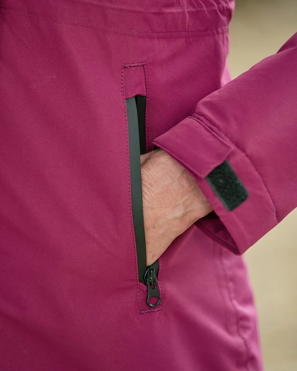 Arden Magenta Pink Waterproof Coat