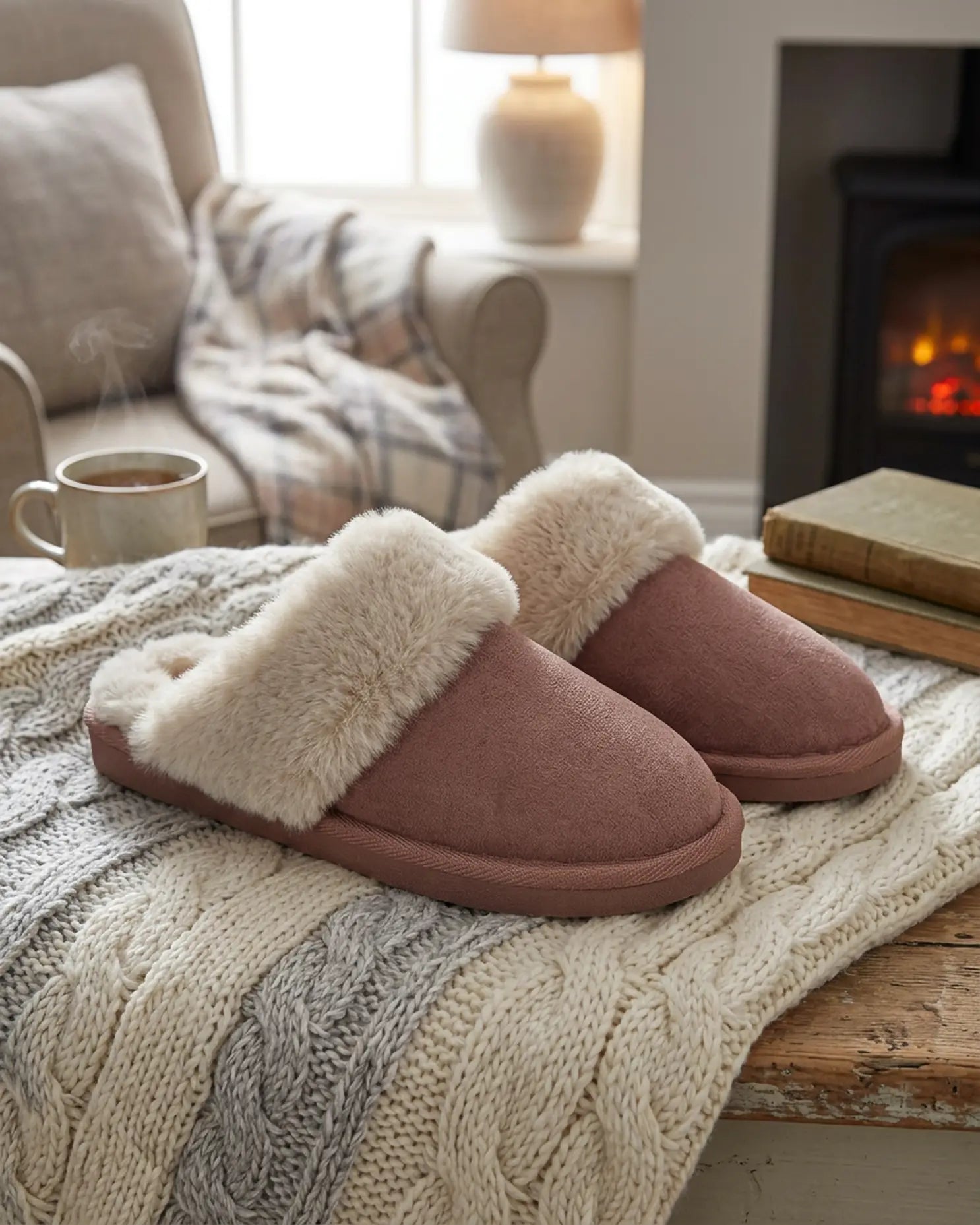 Chrissie Slip On Mule Slipper