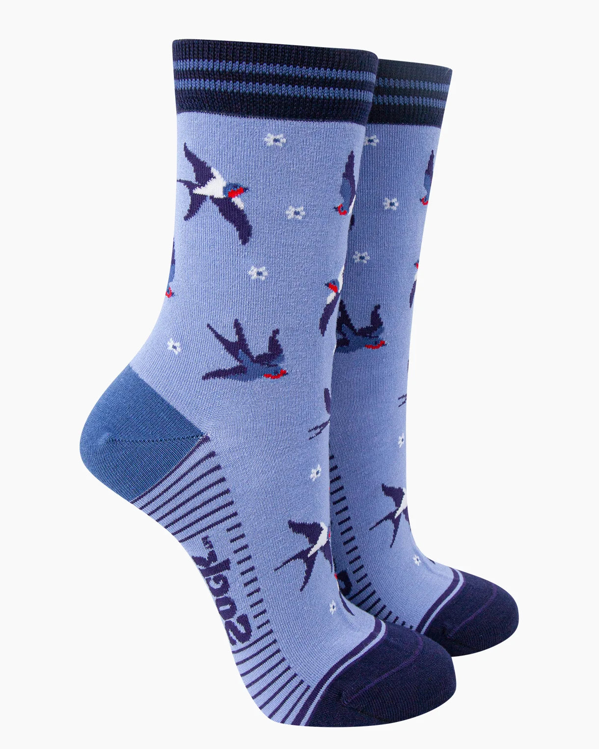 Ladies Bamboo-Rich Socks - Blue