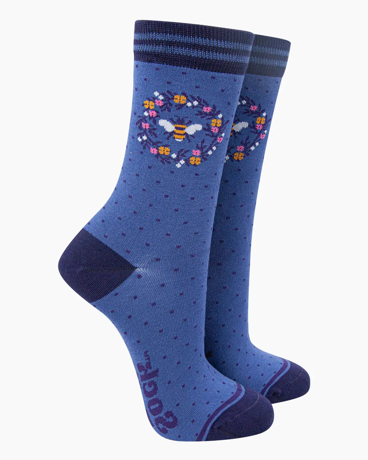 Ladies Bamboo-Rich Socks - Denim