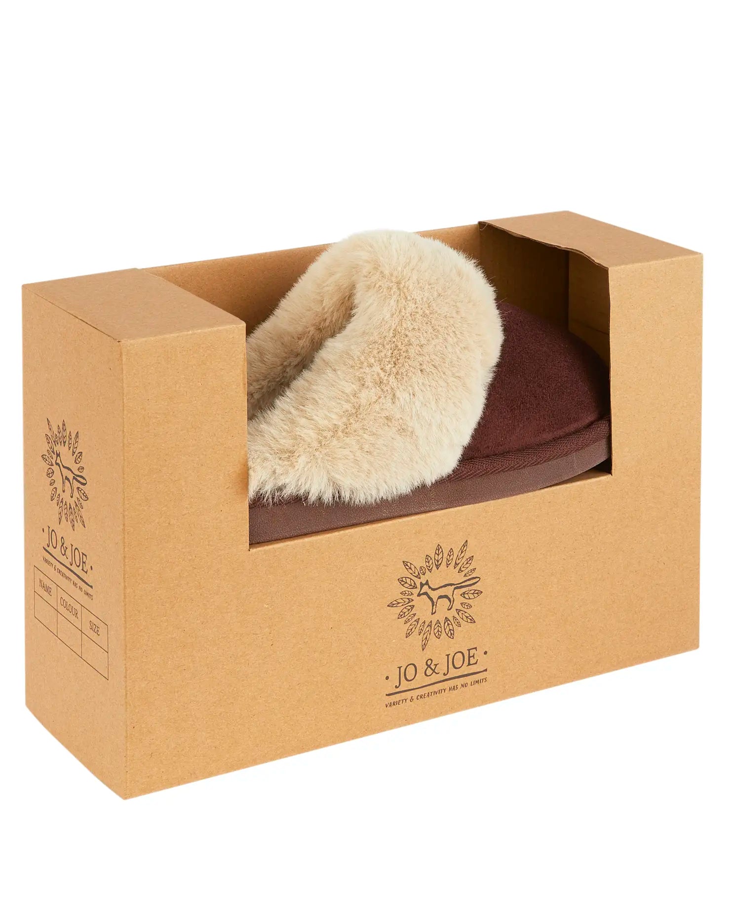 Chrissie Slip On Mule Slipper - Chocolate