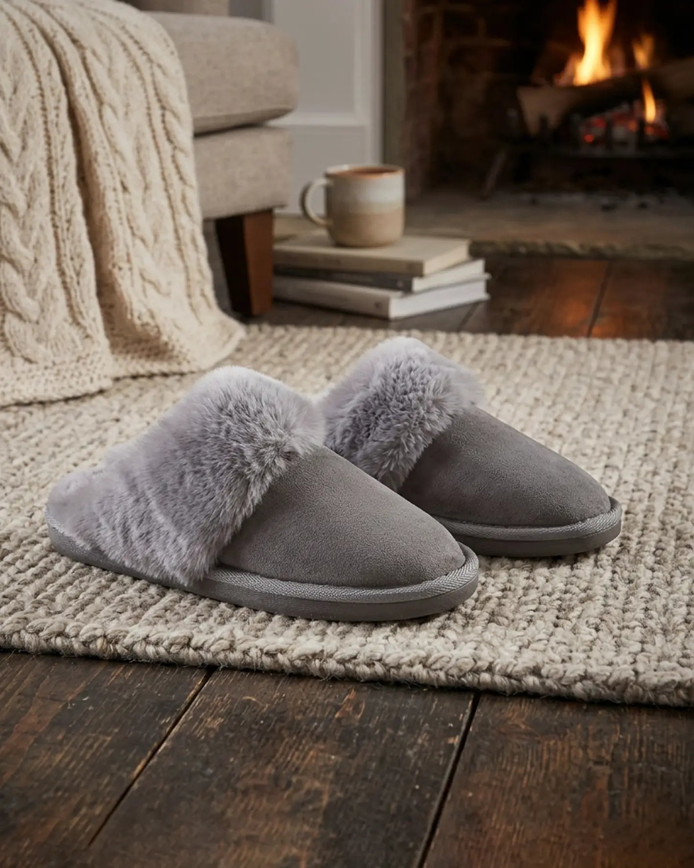 Chrissie Slip On Mule Slipper