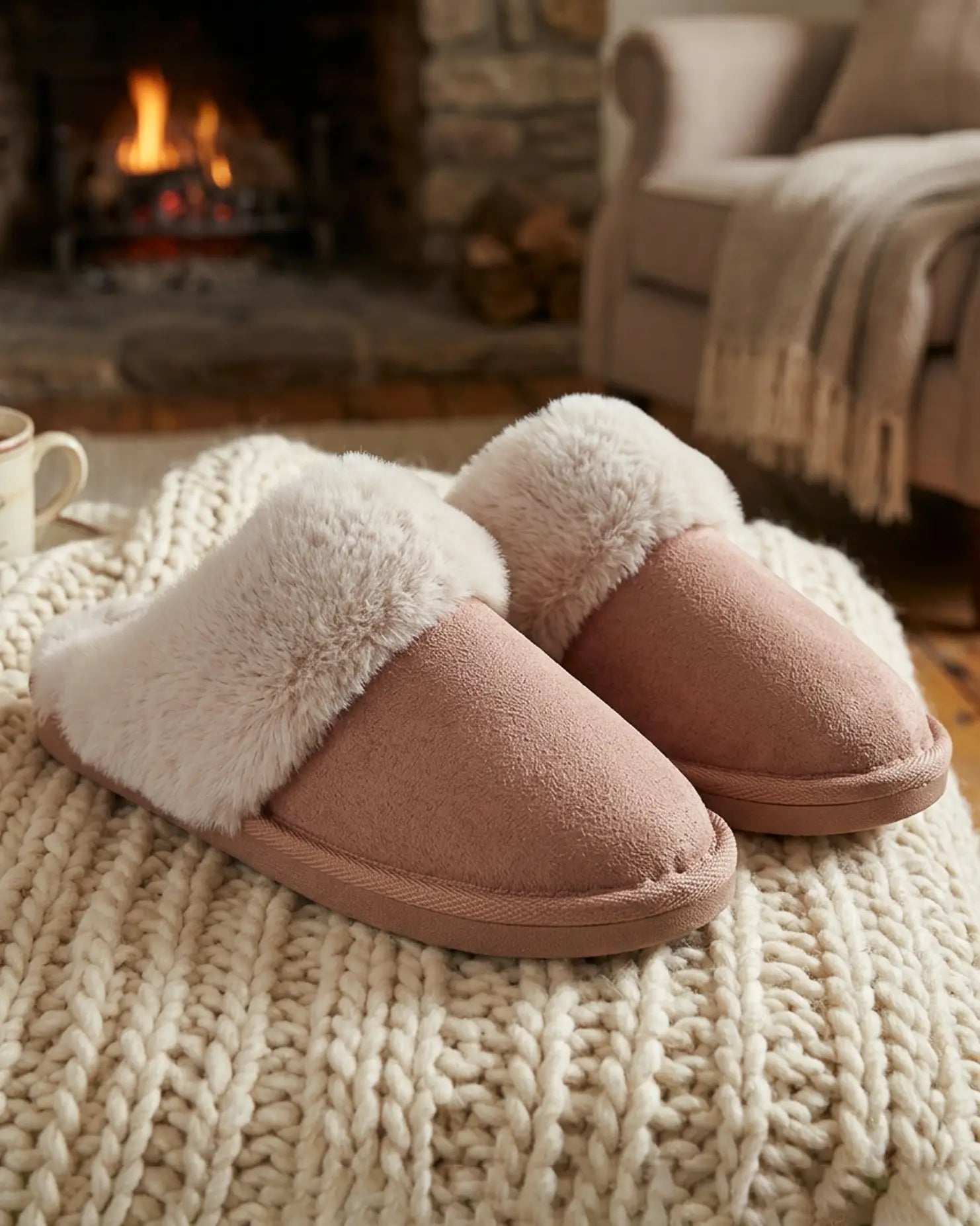 Chrissie Slip On Mule Slipper
