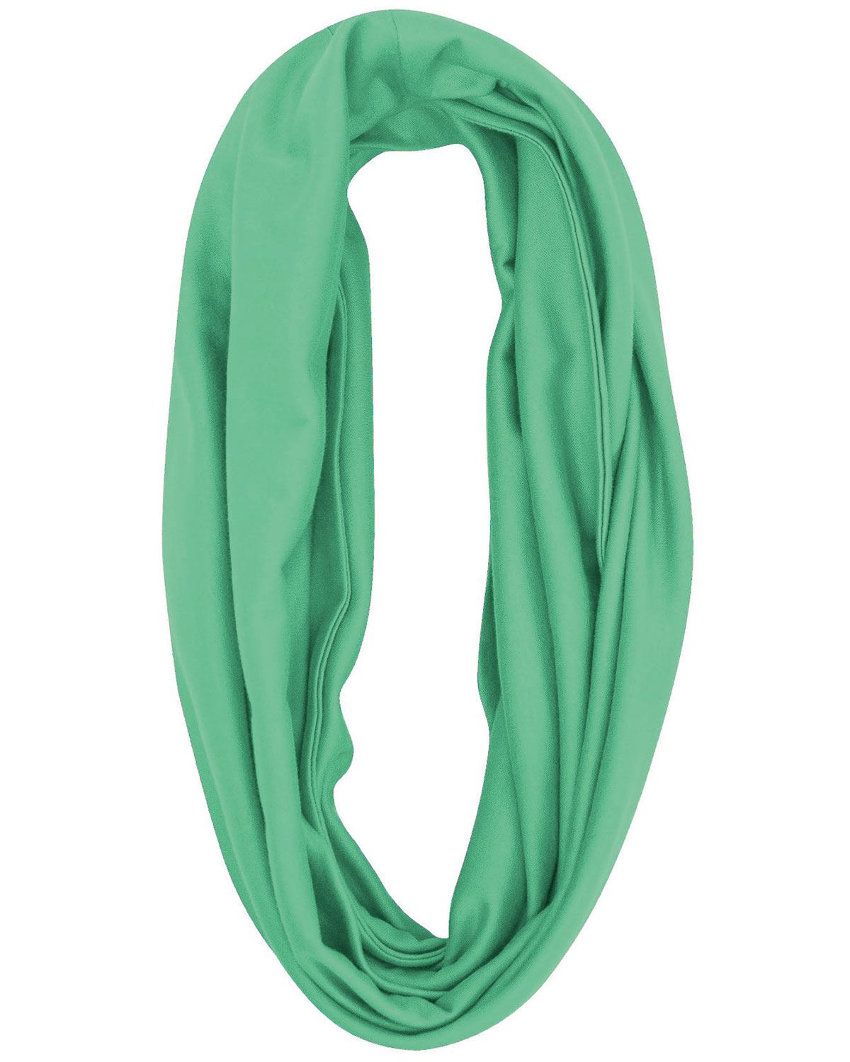 Silky Cotton Snood Scarf - Spearmint - Country Collection