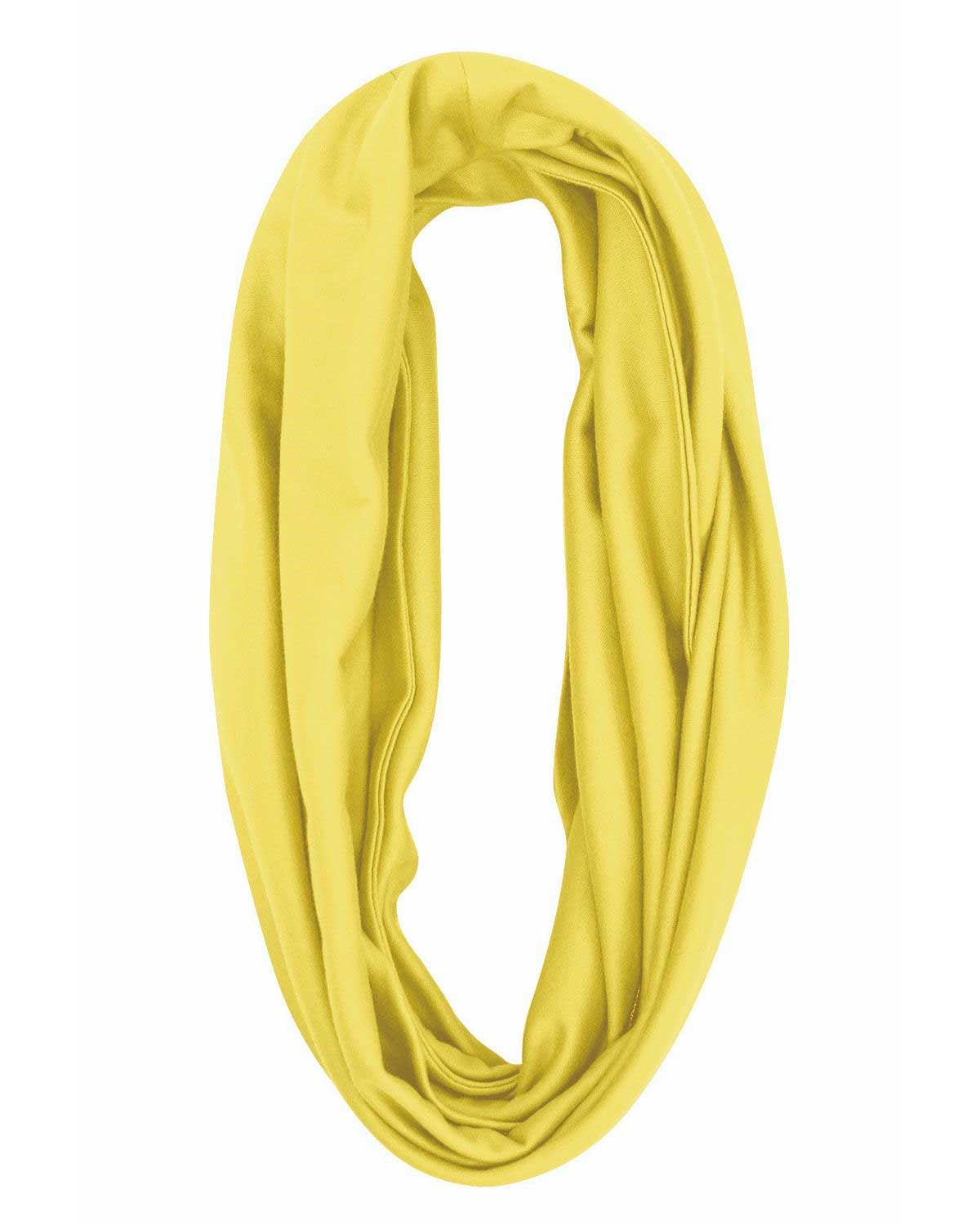 Silky Cotton Snood Scarf - Celery - Country Collection