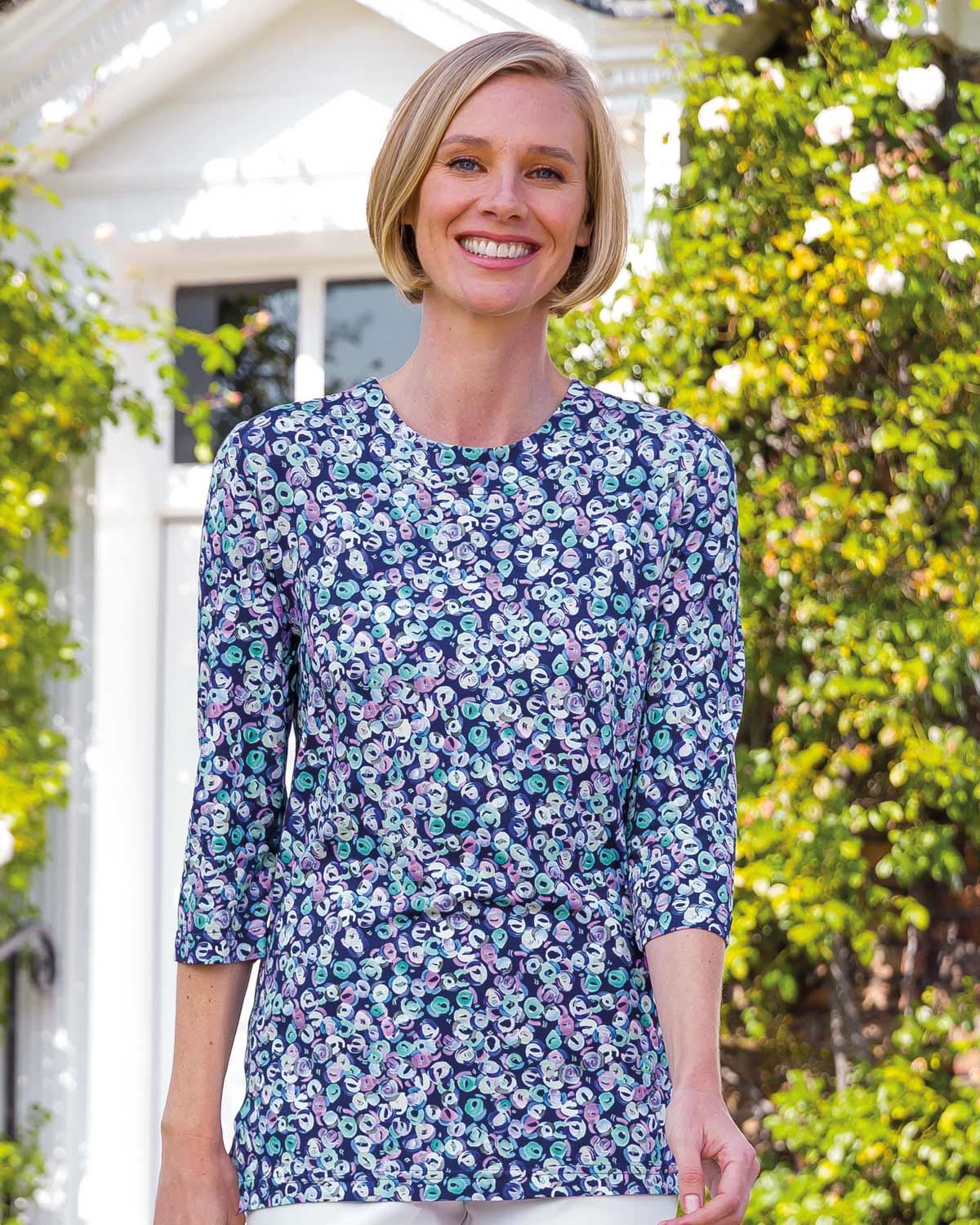 Lavinia Supersoft Viscose Tunic - Country Collection