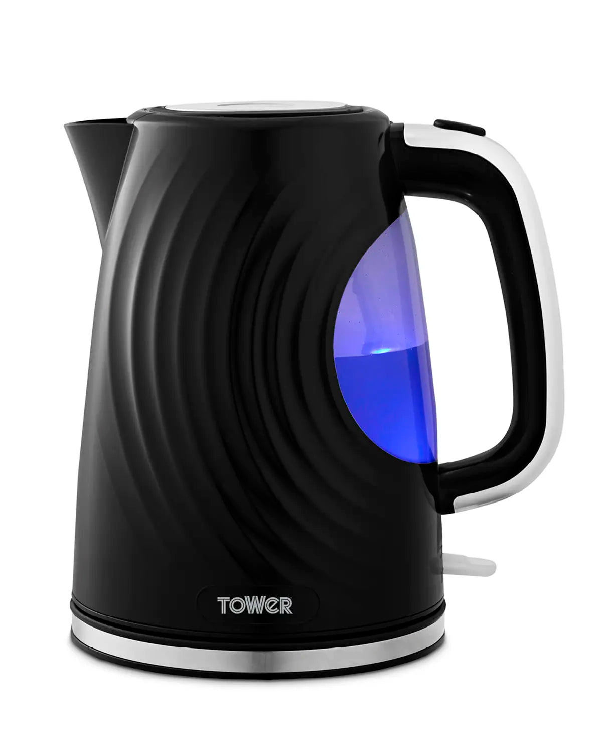 Cordless Compact Electric Kettle - Black