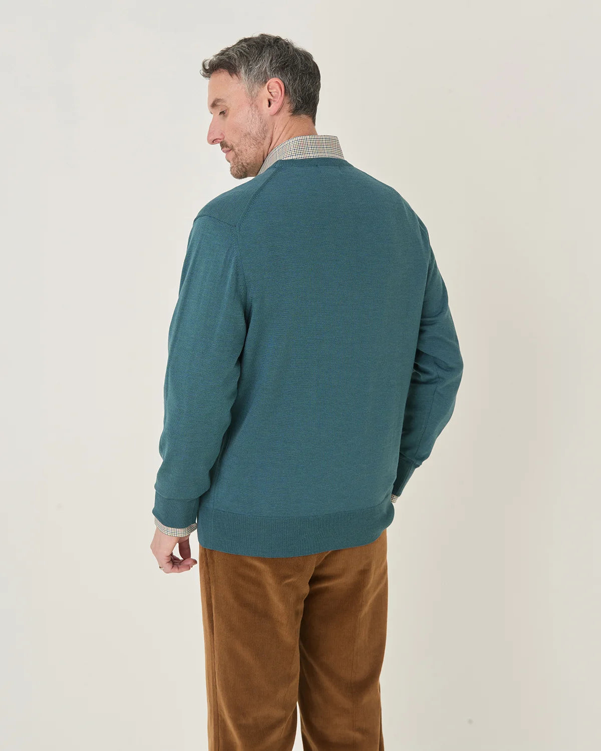Merino Wool Crew Neck Jumper Mens - Diesel