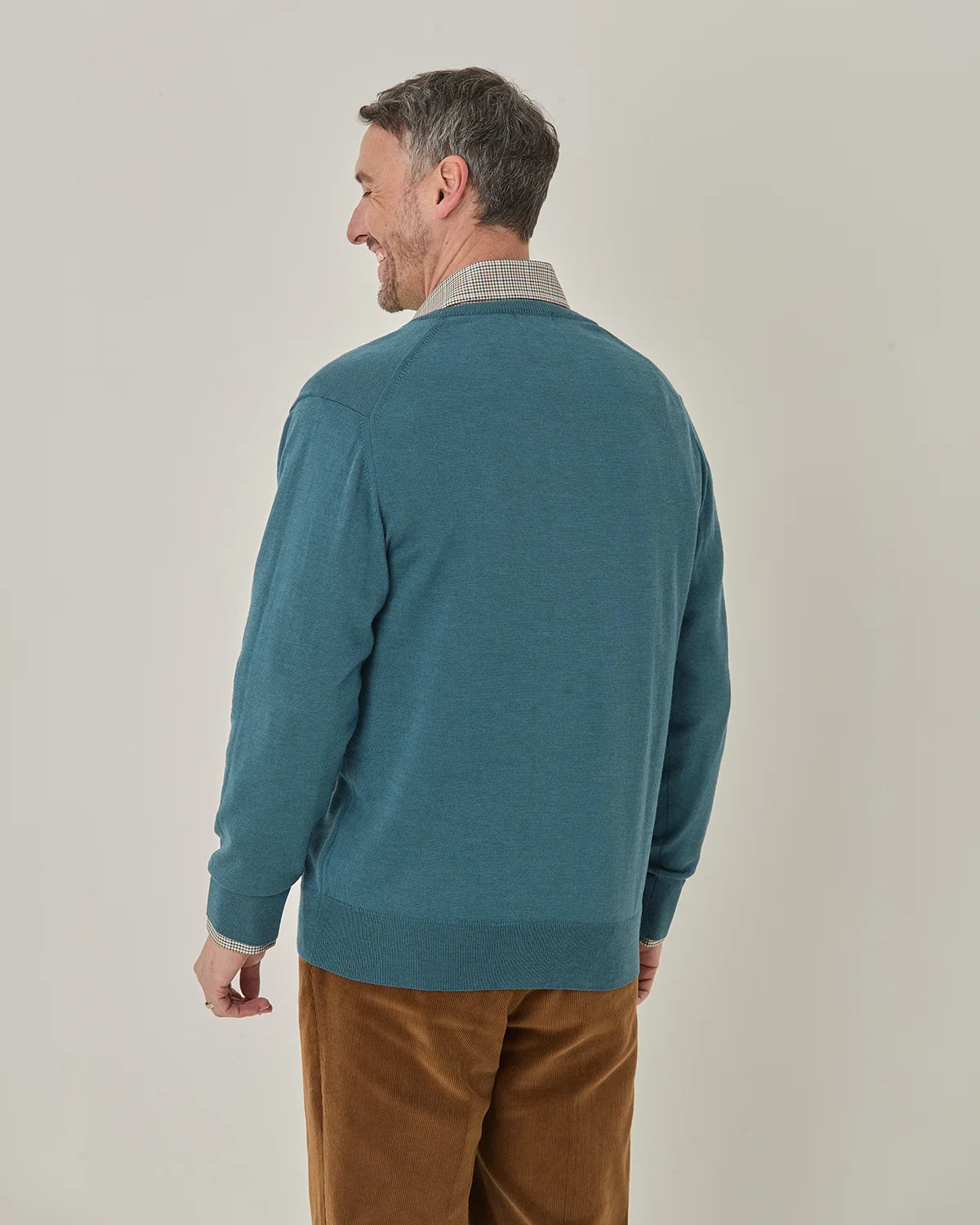 Merino Wool V Neck  Jumper - Diesel