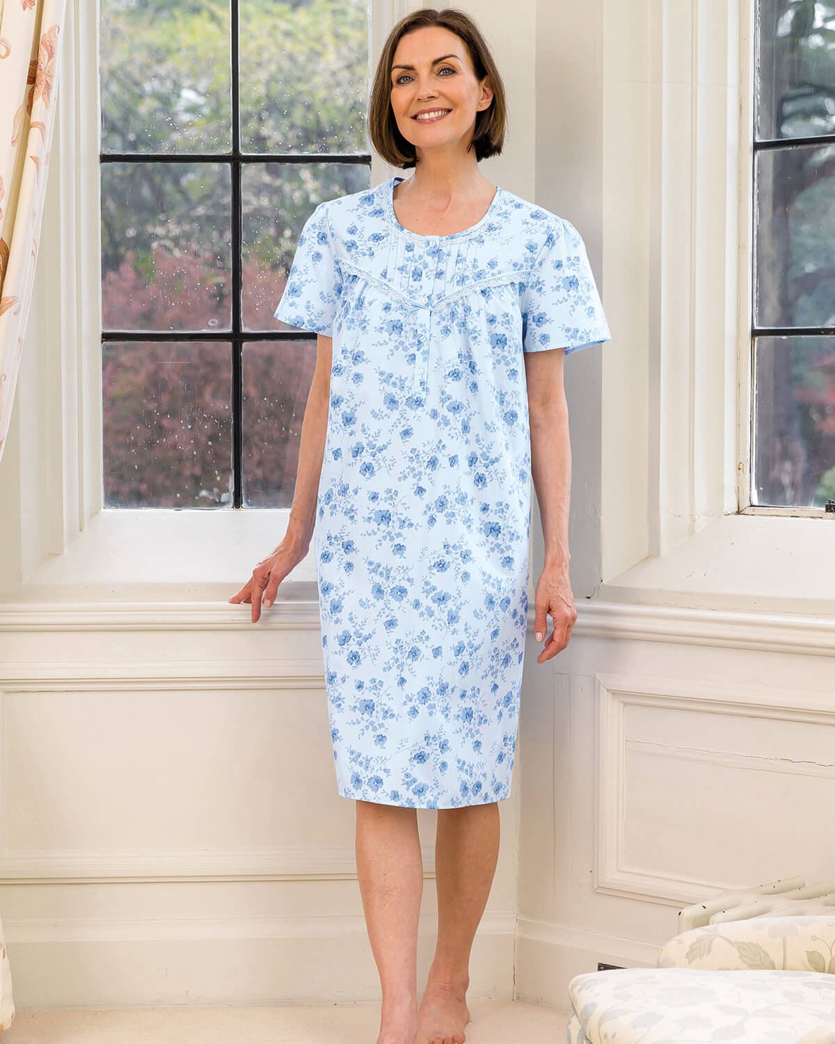 Slenderella Rosemarie Nightdress - Country Collection