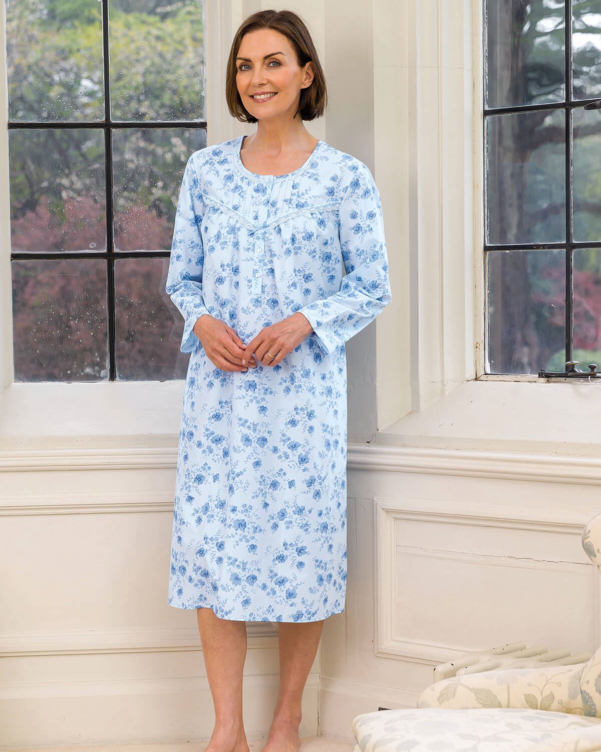 Slenderella Rosemarie Nightdress - Image 2 - Country Collection
