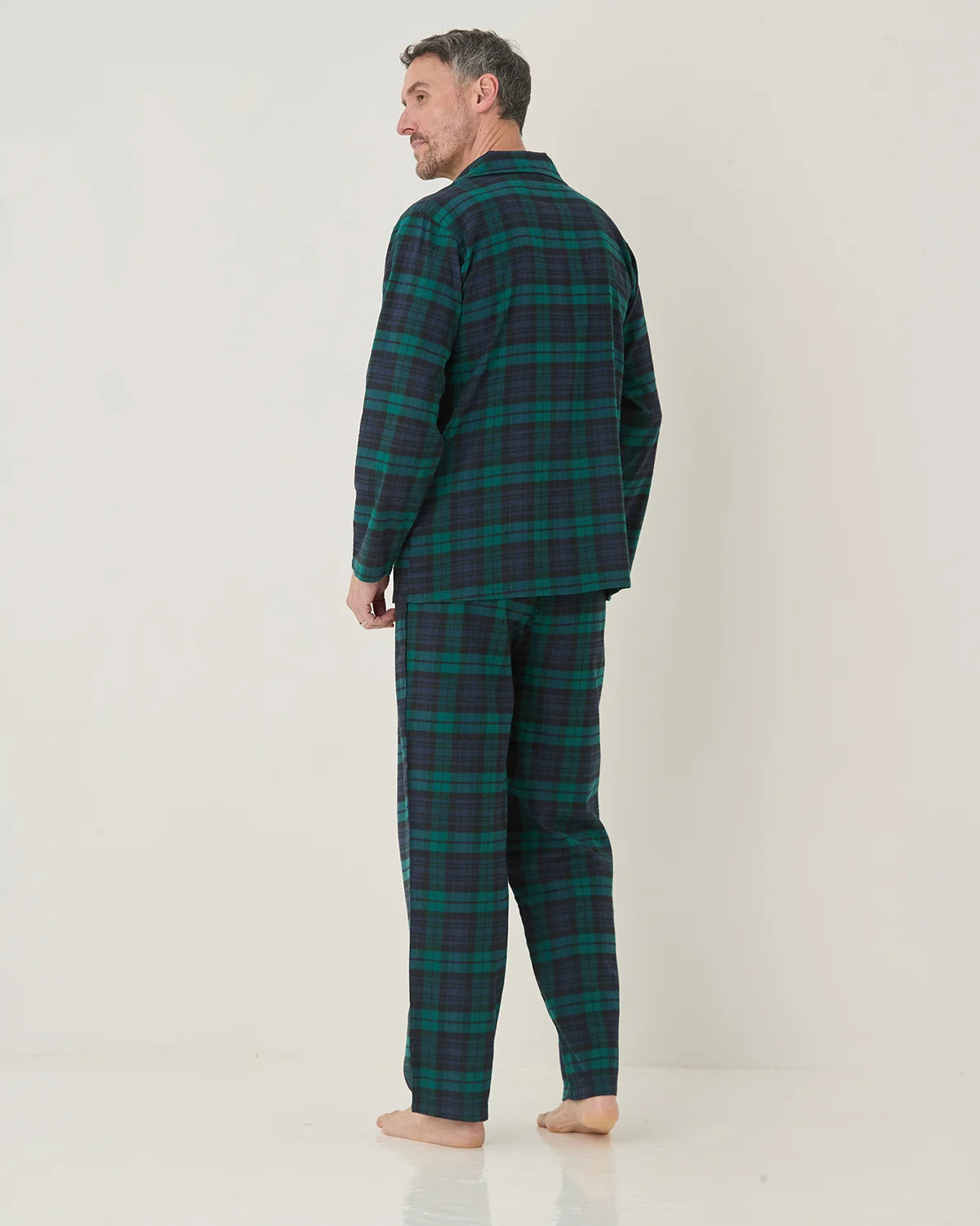 Donald Brushed Cotton Checked Pyjamas