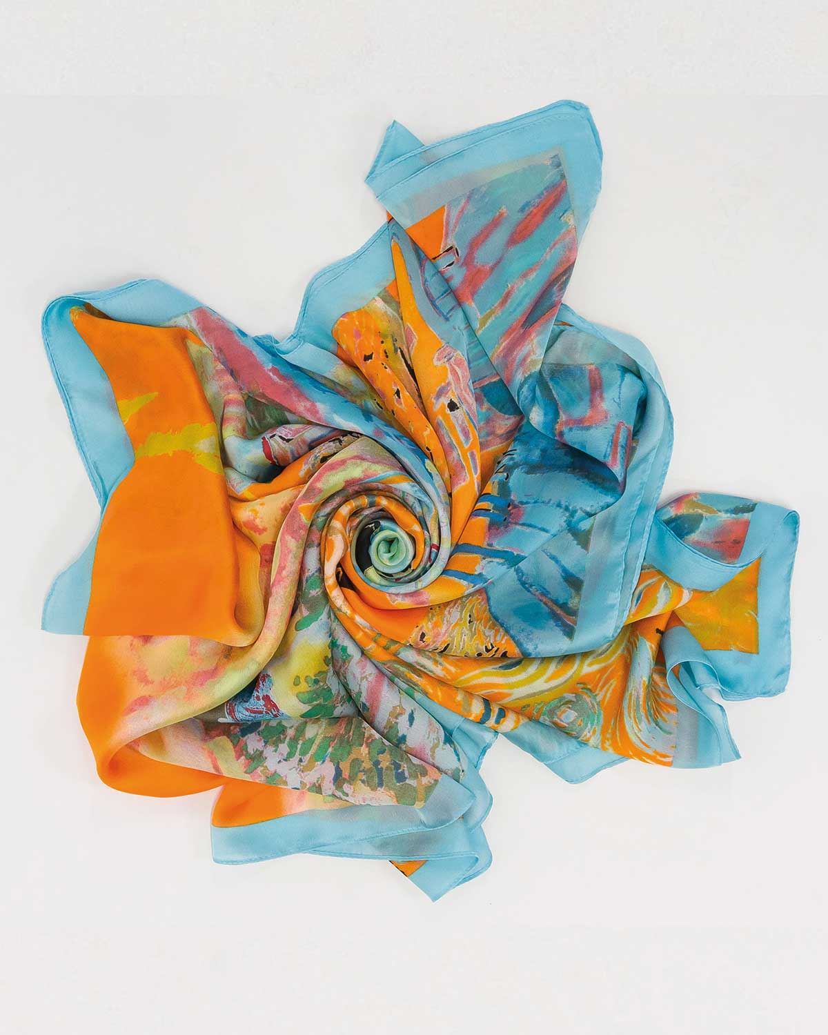 Phyllis Patterned Ladies Scarf - Country Collection
