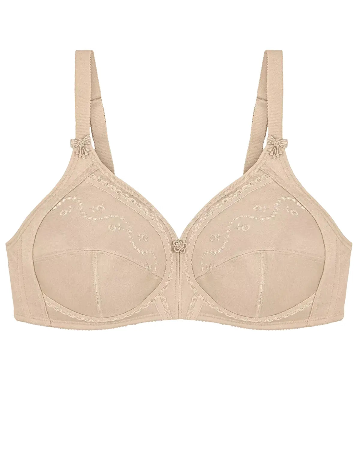 Triumph Doreen Cotton Non-Wired Bra - Beige