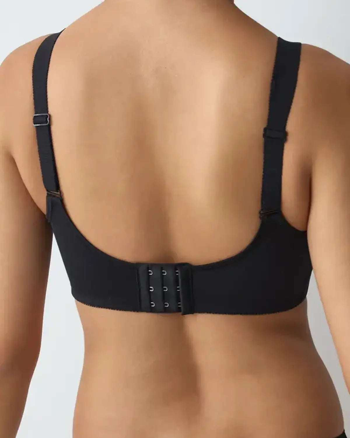 Triumph Doreen Cotton Non-Wired Bra - Black