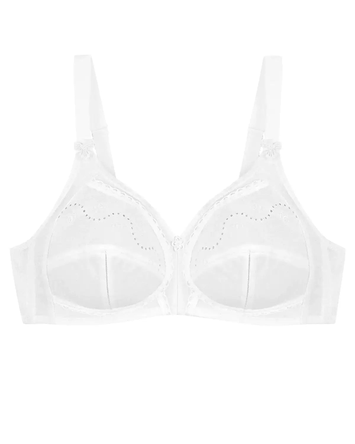 Triumph Doreen Cotton Non-Wired Bra - White