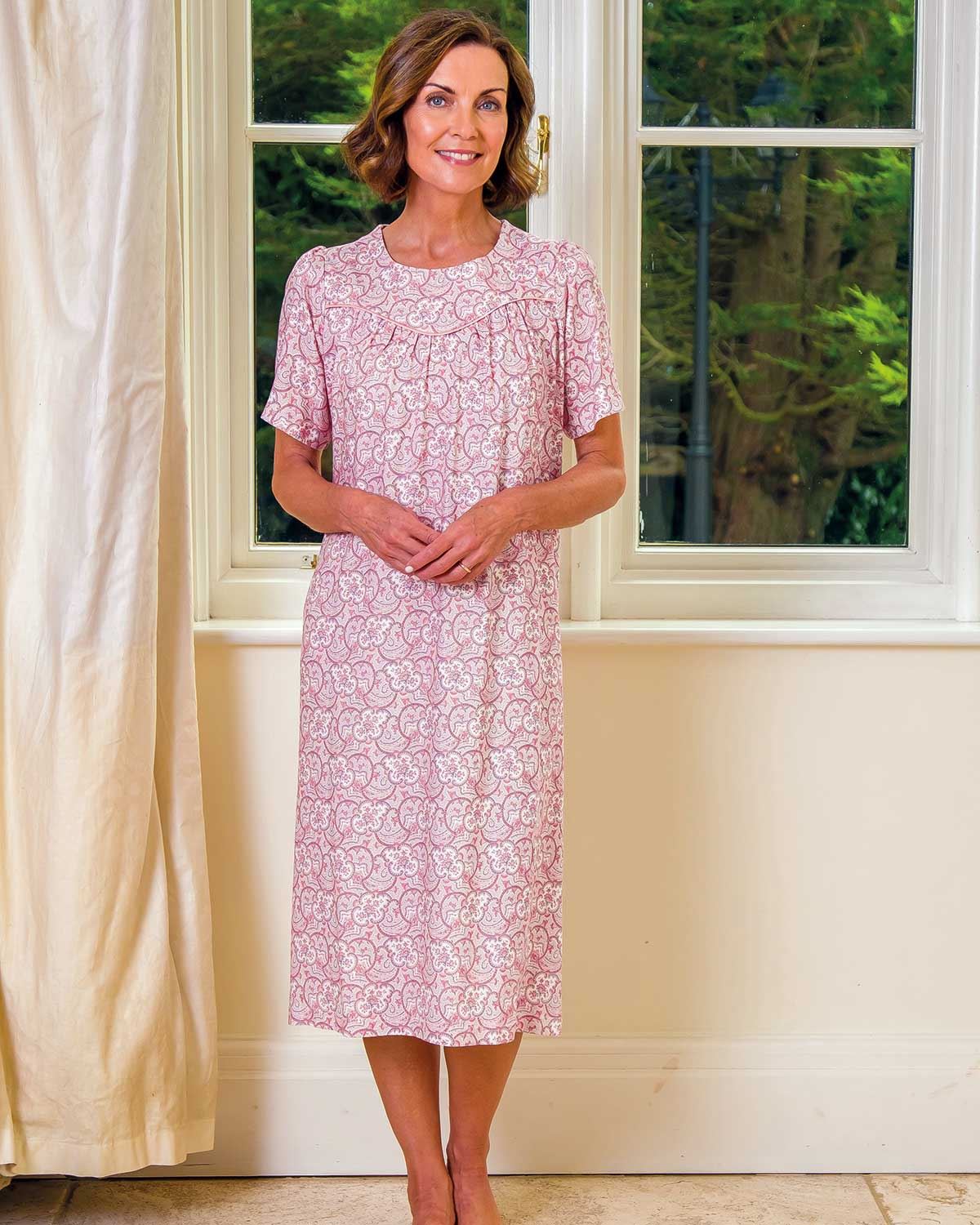 Hayden Short Sleeve Nightdress - Country Collection