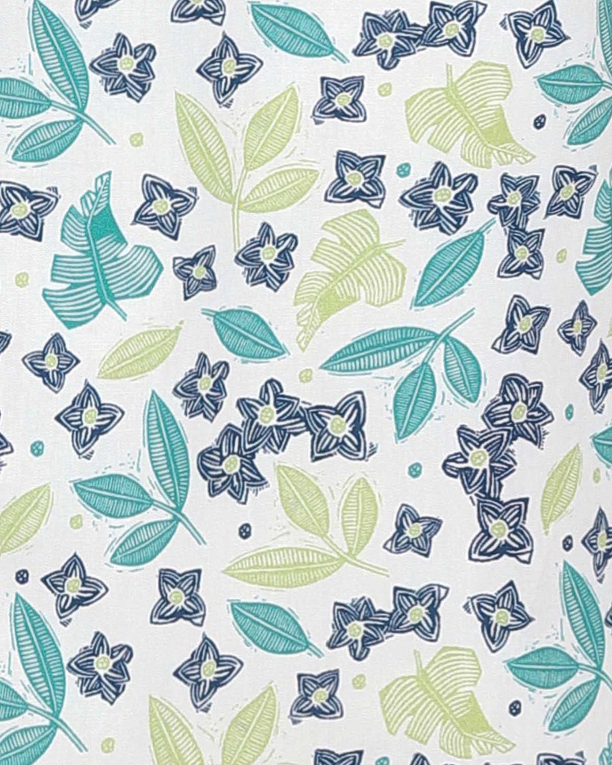 Mindy Patterned 3/4 Sleeve Cotton Blouse - Image 3 - Country Collection