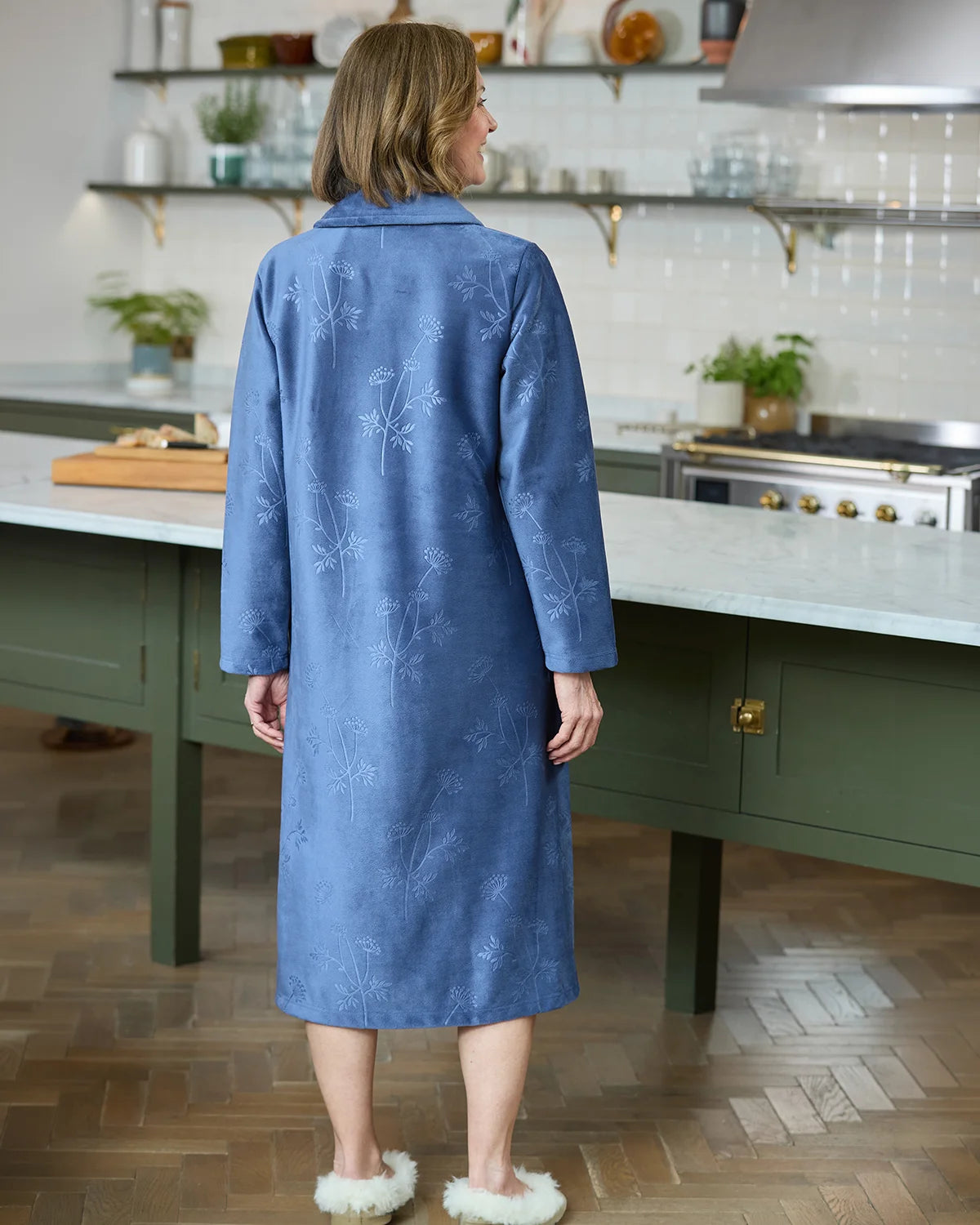 Slenderella Estella Floral Dressing Gown