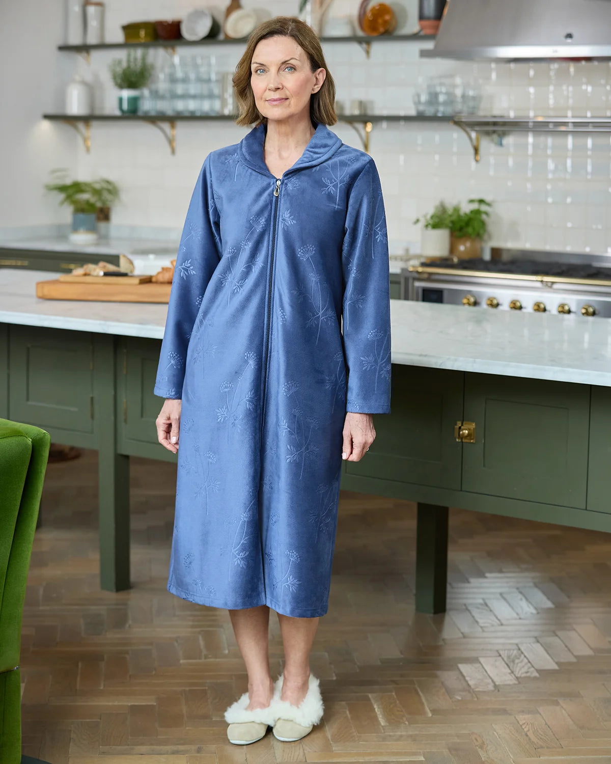 Slenderella Estella Floral Dressing Gown