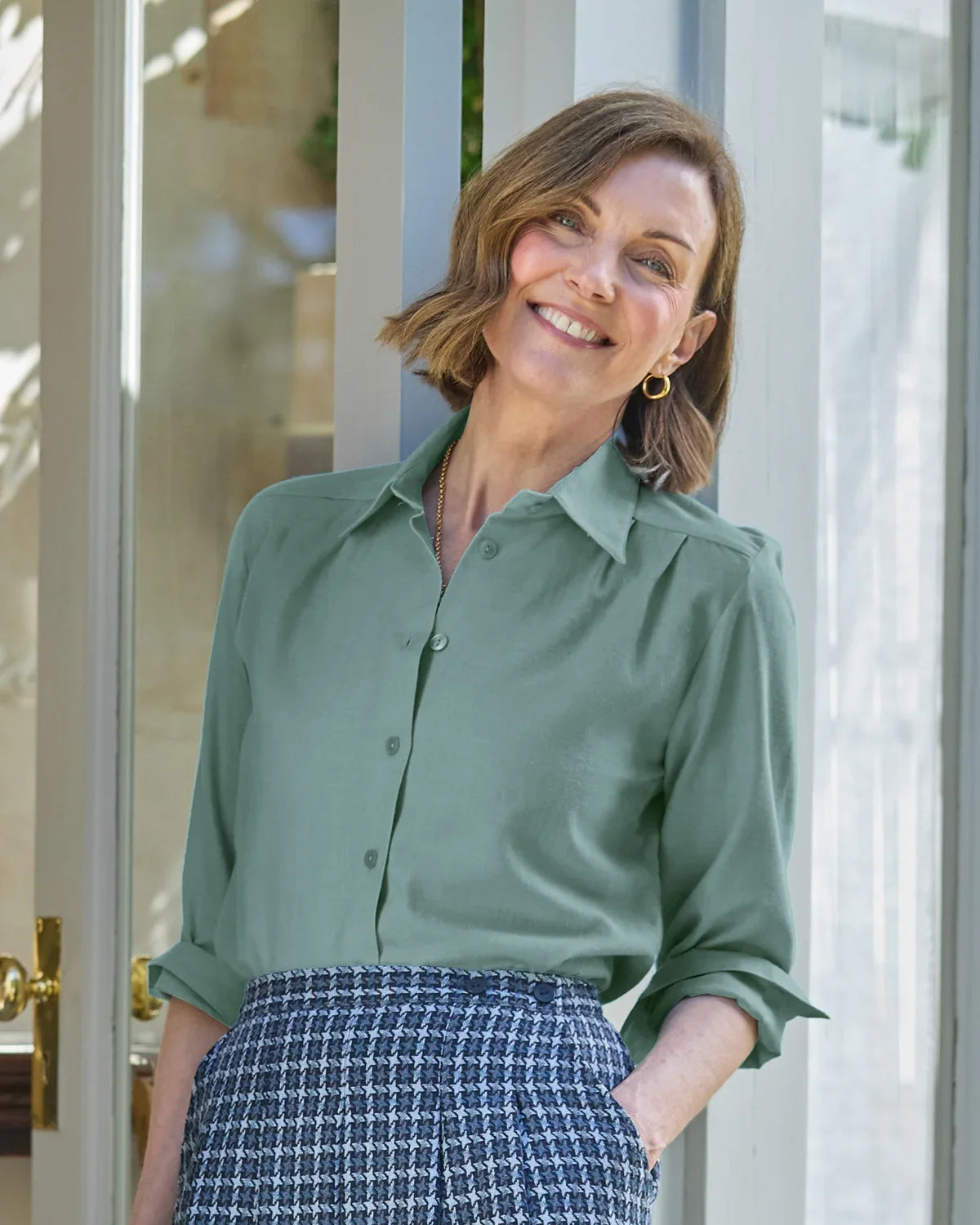Soft Handle Blouses - Eucalyptus