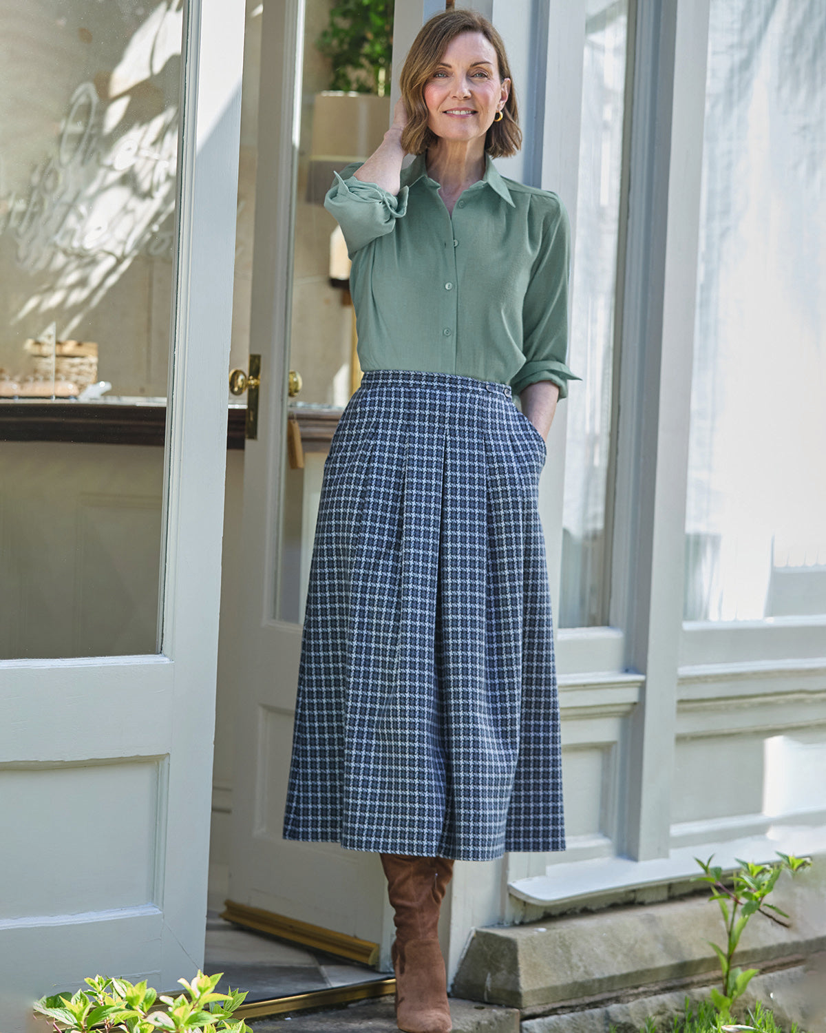 Soft Handle Blouses - Eucalyptus