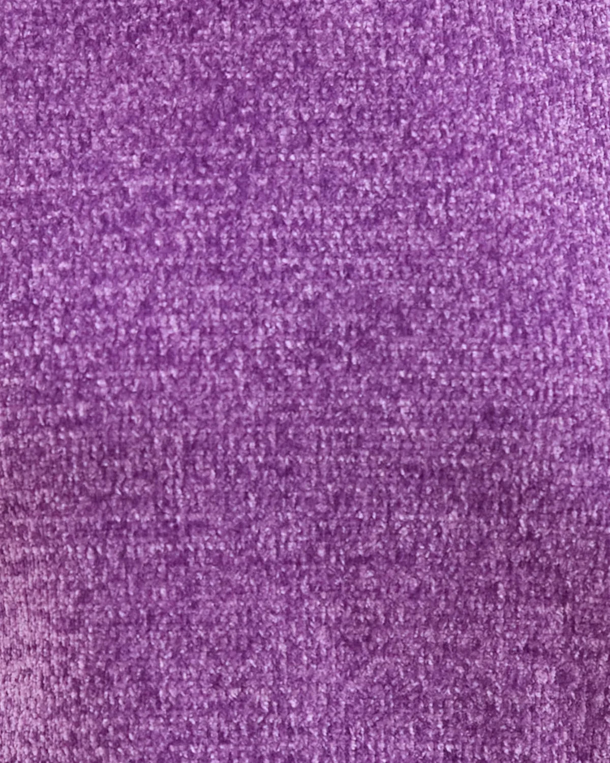 Eunice Chanille Crew Neck Jumper - Purple