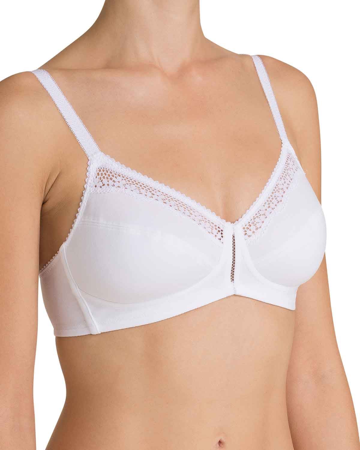 Triumph Cotton Beauty Bra - White - Image 2 - Country Collection