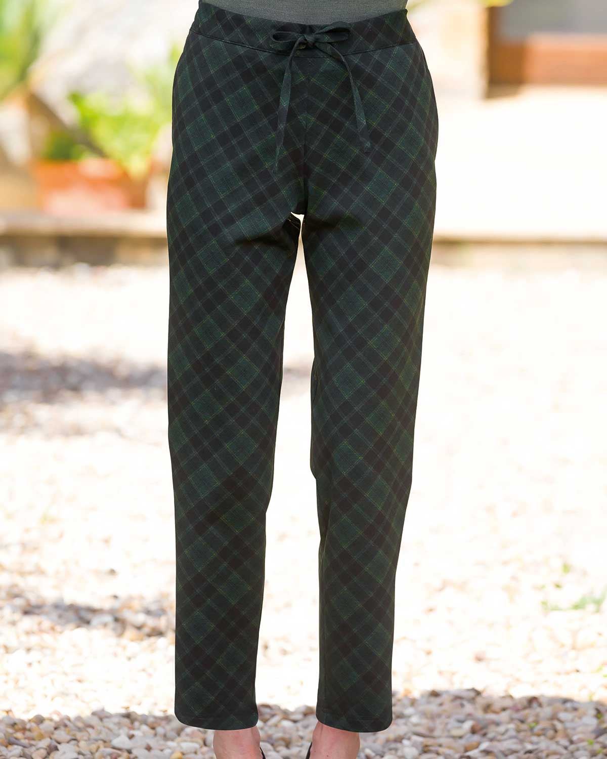 Elle Drawstring Ladies Pull On Trousers - Country Collection