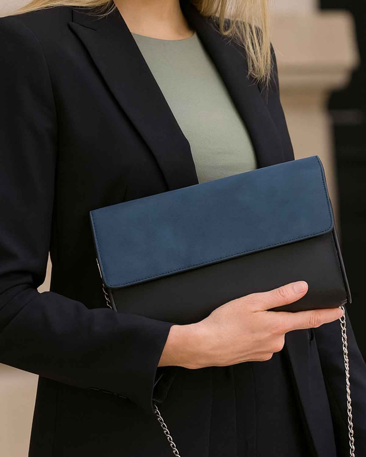 Claudine Leather Look Handbag - Country Collection