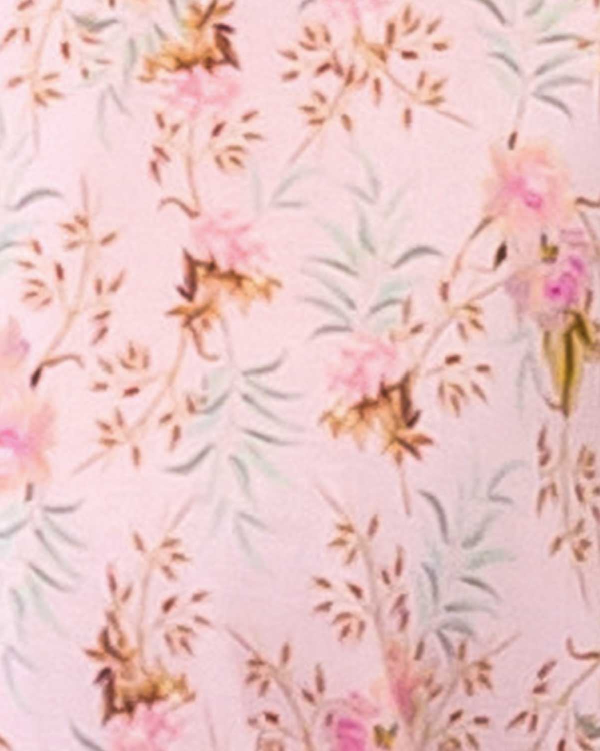 Blair Ladies Floral Long Sleeve Cotton Pyjamas - Image 3 - Country Collection