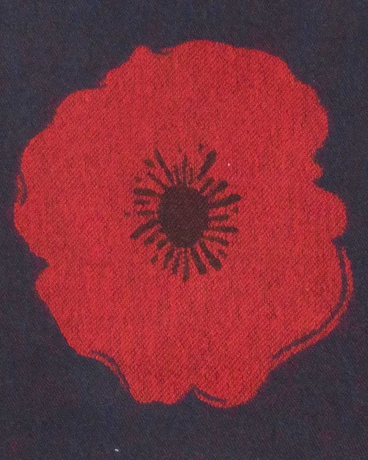 Reversible Poppy Ladies Scarf - Image 3 - Country Collection