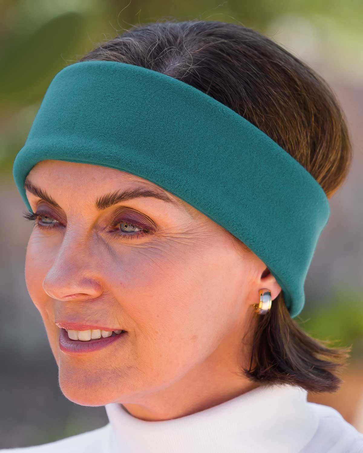 Polar Fleece Ear Warmer - Peacock - Country Collection