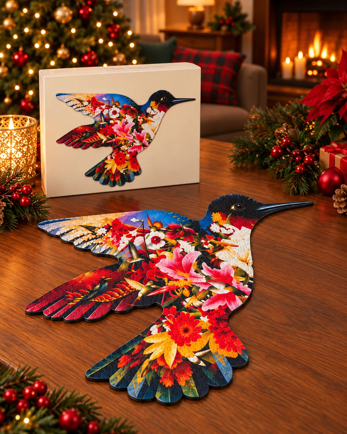Bird-Shaped 750 Piece Jigsaw Puzzle – Bird