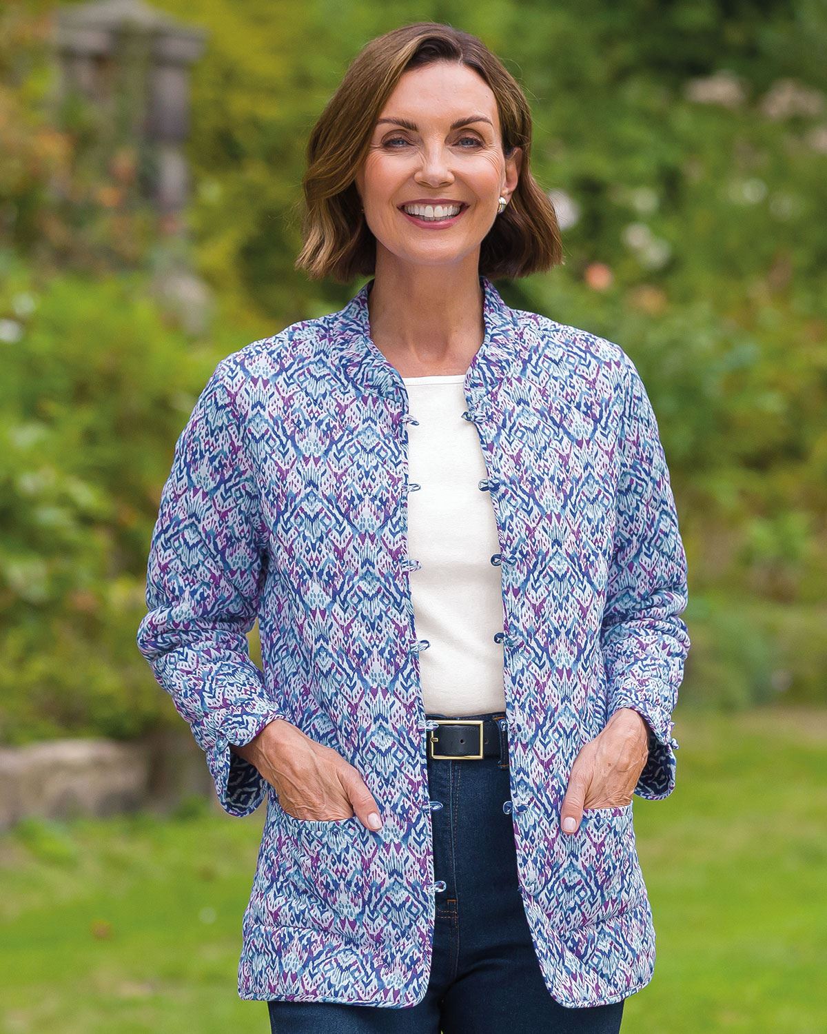 Camilla Quilted Reversible Ladies Jacket - Image 2 - Country Collection
