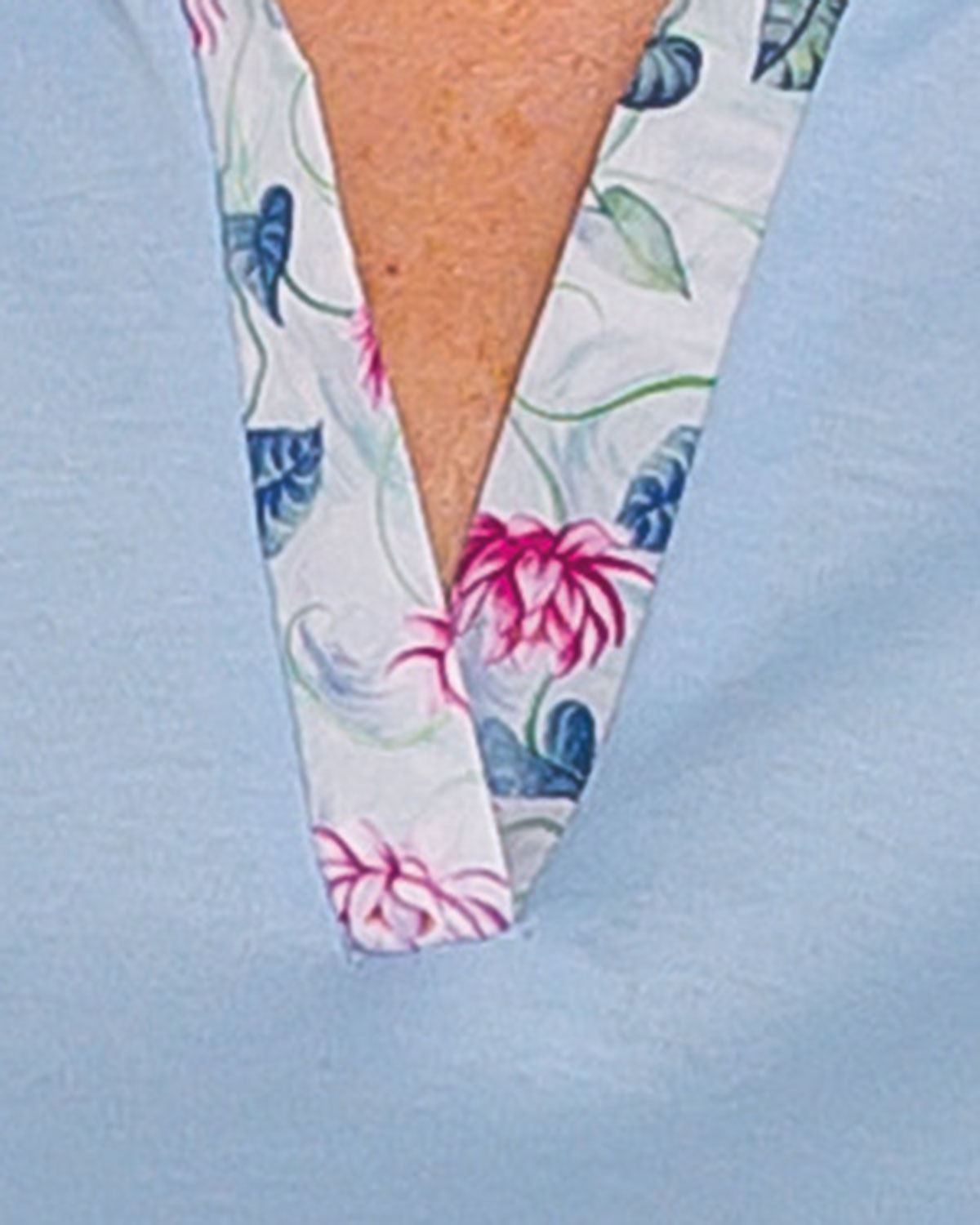 Jessica Cotton Trimmed Short Sleeve Polo Top - Image 2 - Country Collection
