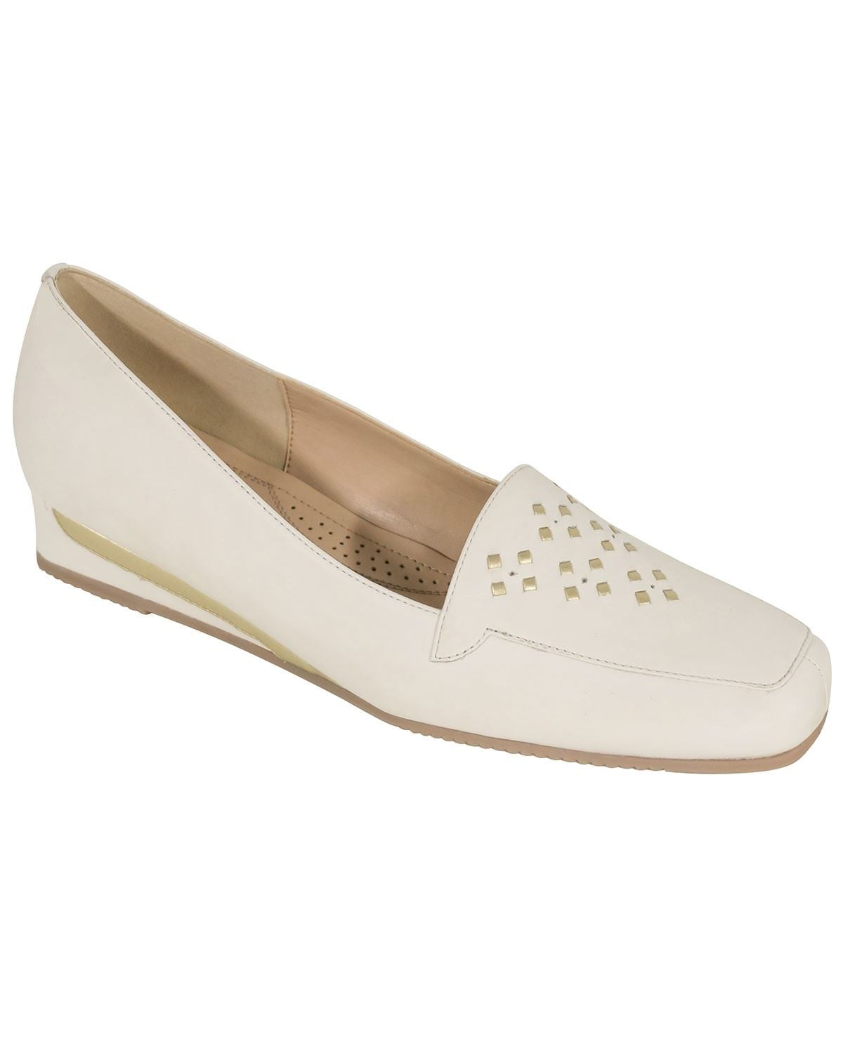 Van Dal Verona II SM Shoe - White - Country Collection