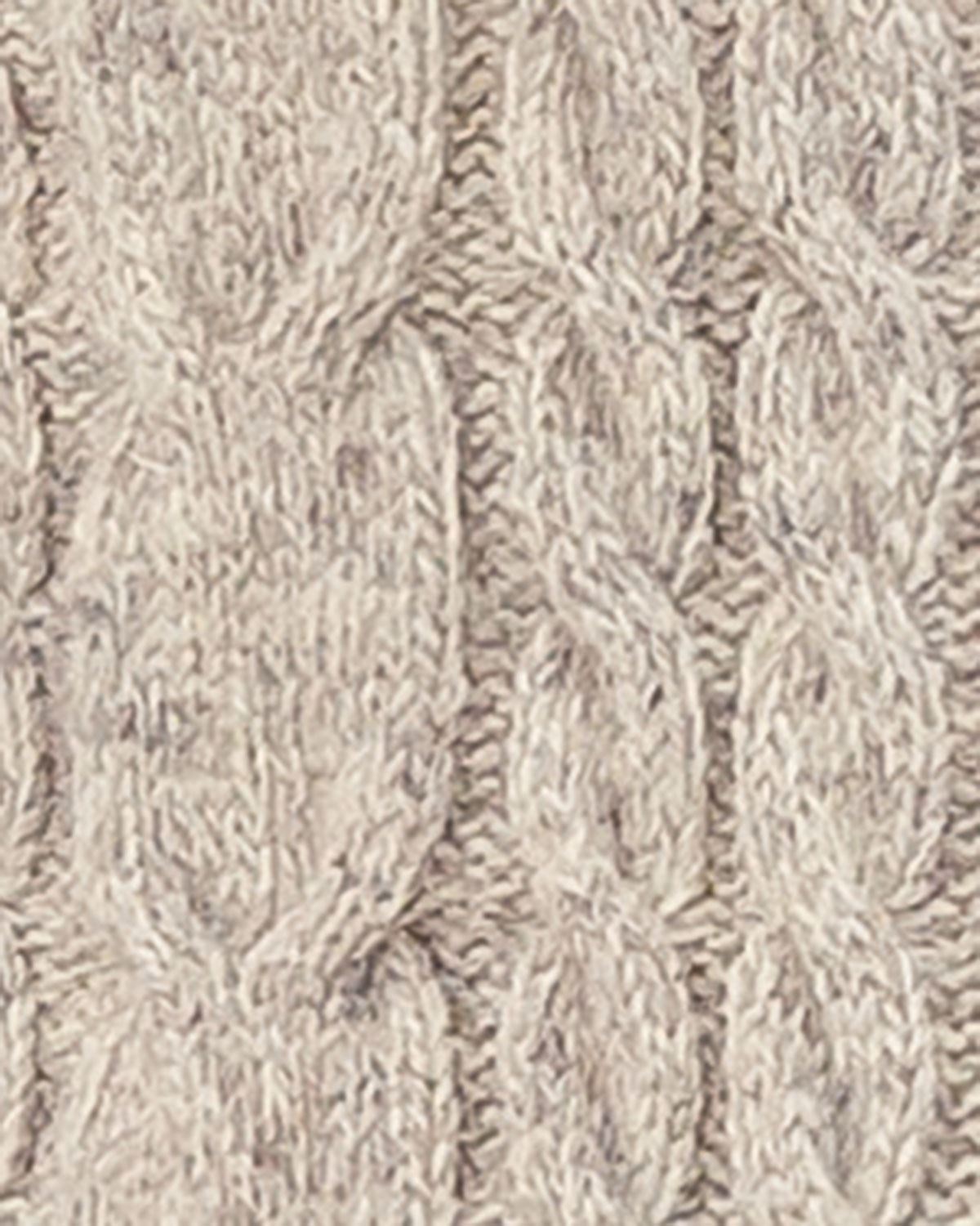 Elsie Longline Pure Shetland Wool Cable Cardigan - Image 3 - Country Collection