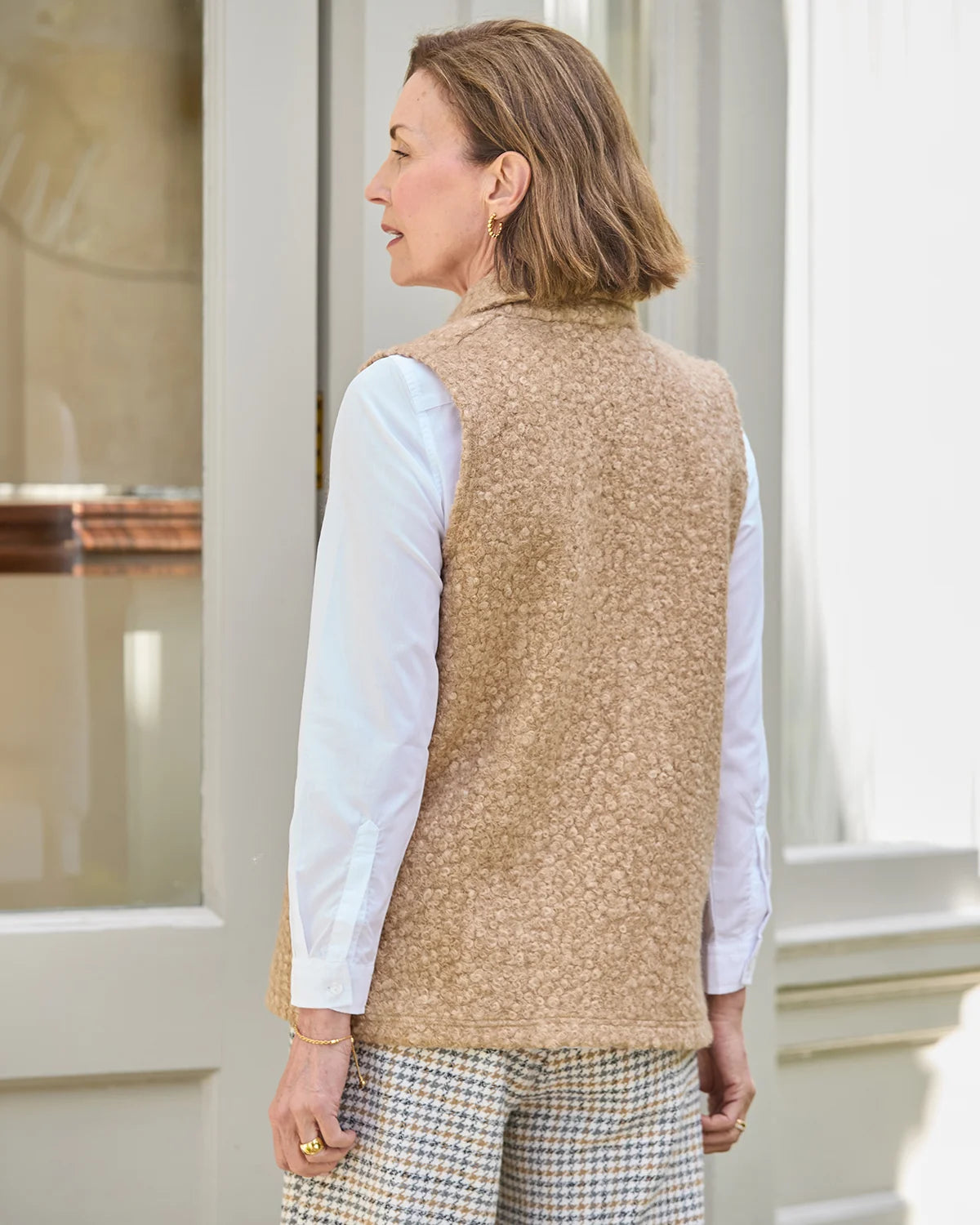 Gillian Bouclé Fleece Gilet