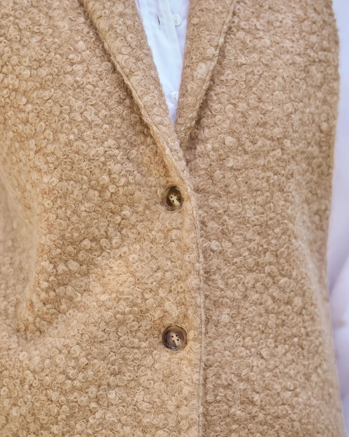 Gillian Bouclé Fleece Gilet