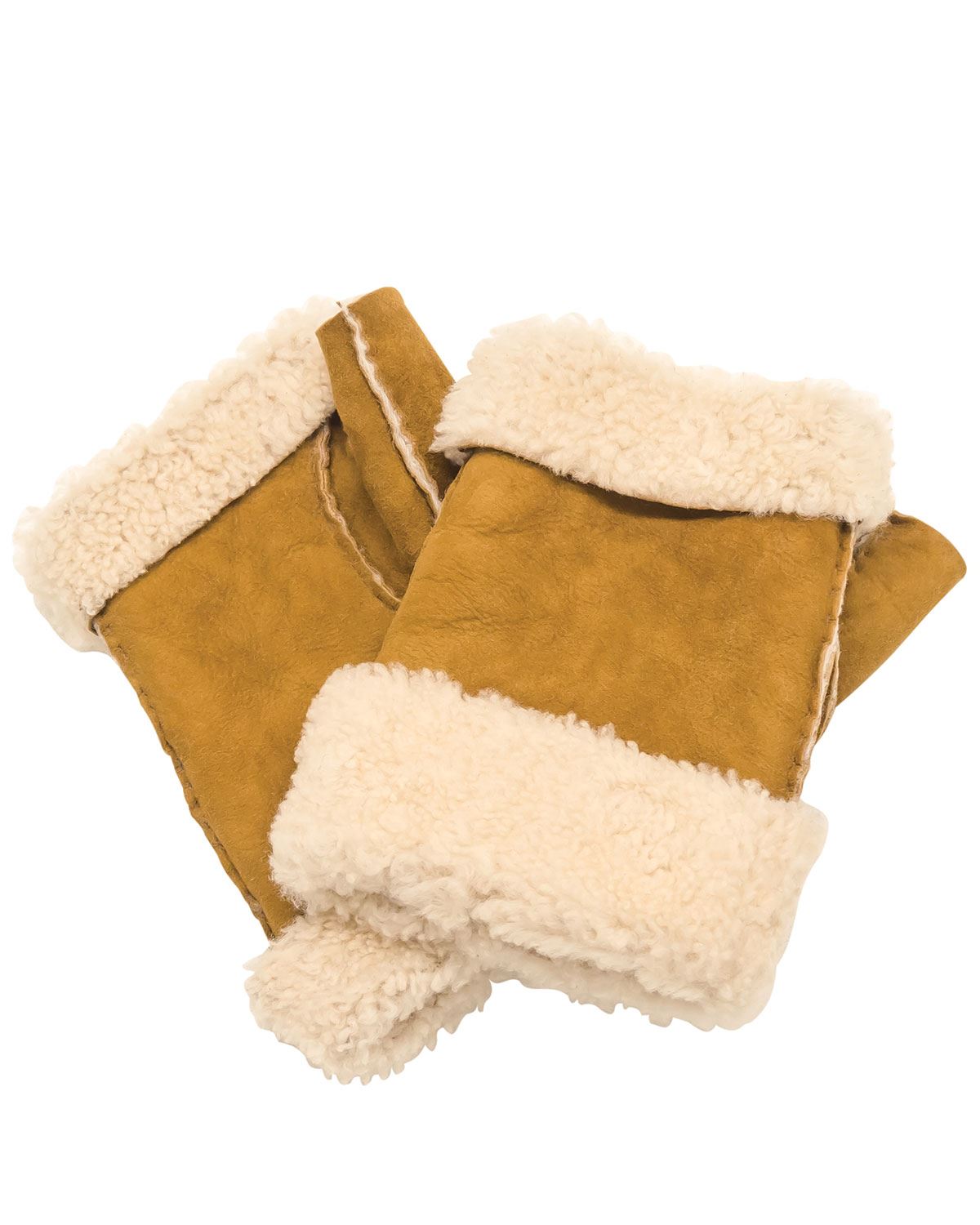 Fingerless Lambskin Gloves - Image 2 - Country Collection