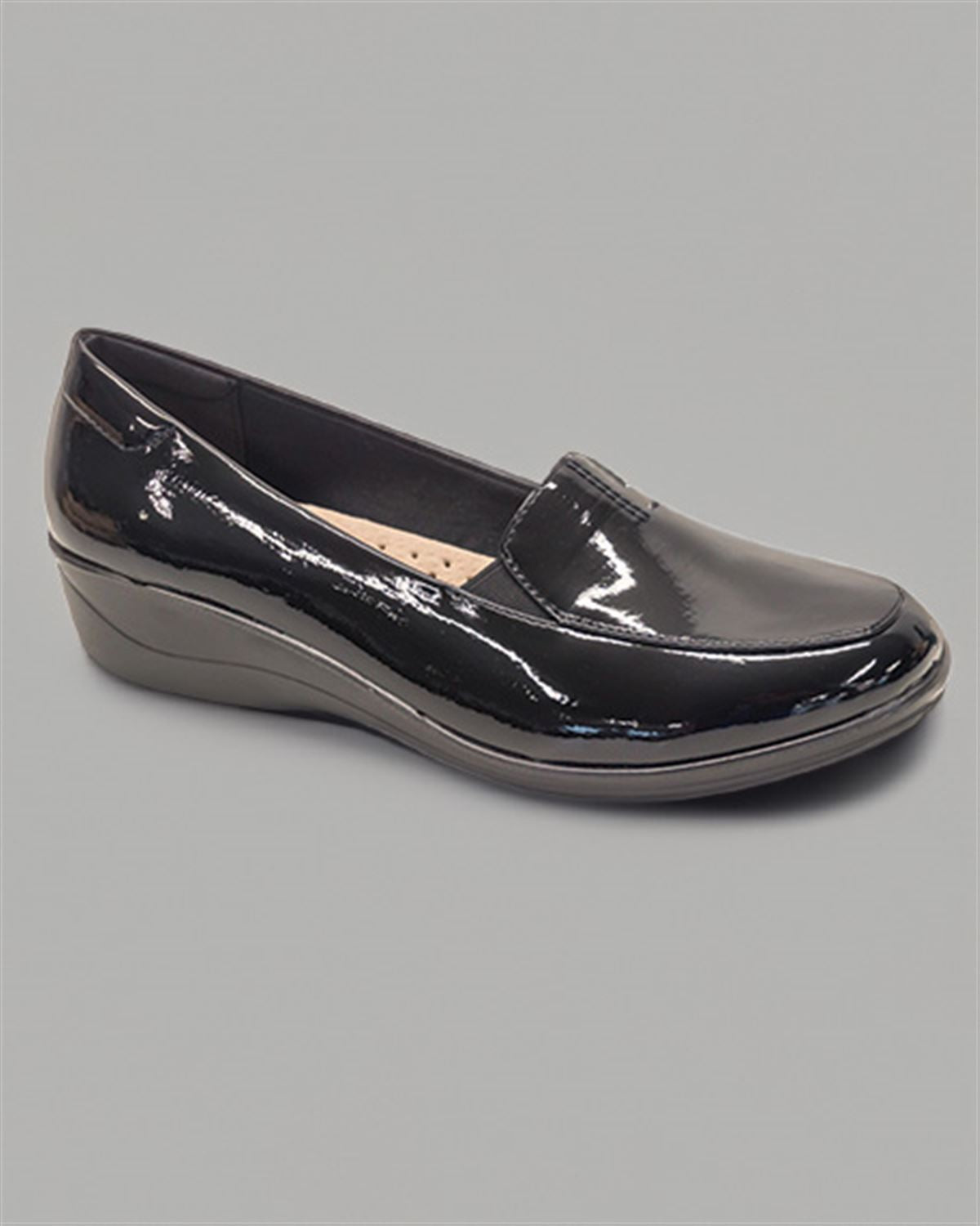 Lunar Elsbeth Ladies Shoe - Black - Country Collection