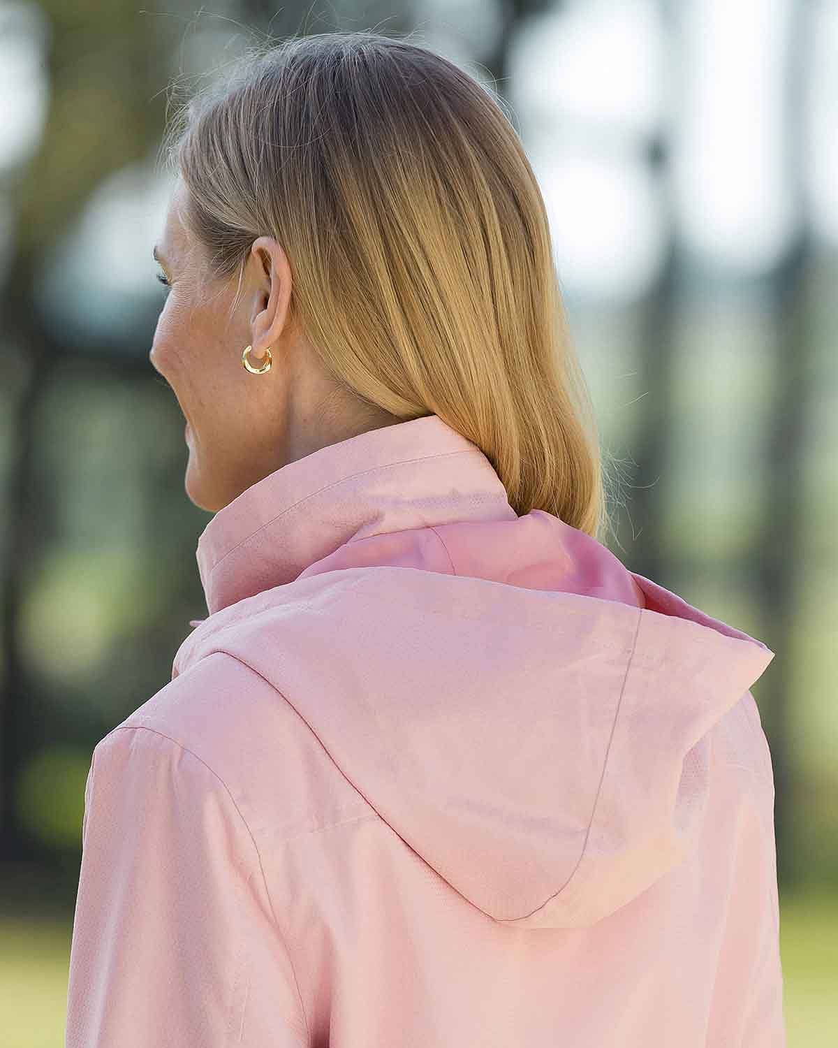 Kennedy Pink Showerproof Jacket - Image 3 - Country Collection