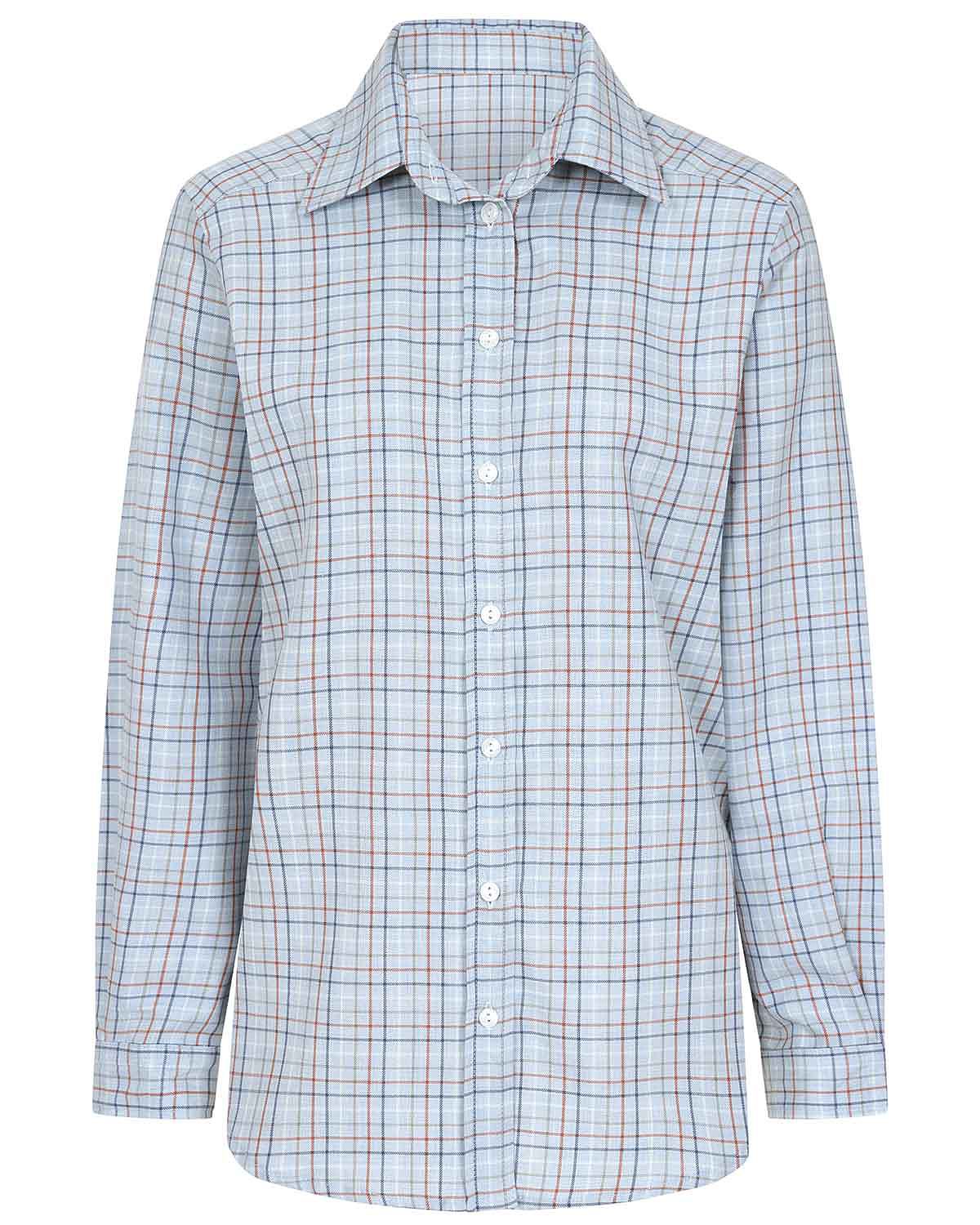 Harriet Checked Soft Handle Long Sleeve Blouse - Image 3 - Country Collection